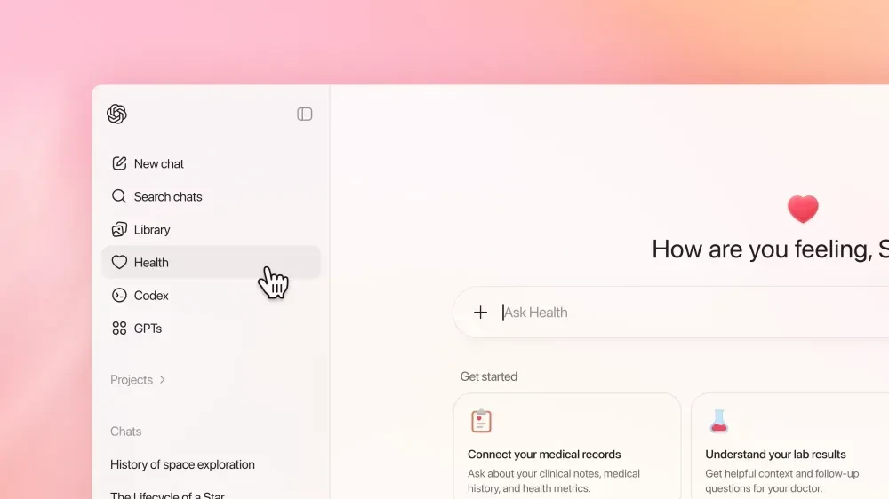 Introducing ChatGPT Health - Pengalaman Kesehatan Terdedikasi - OpenAI
