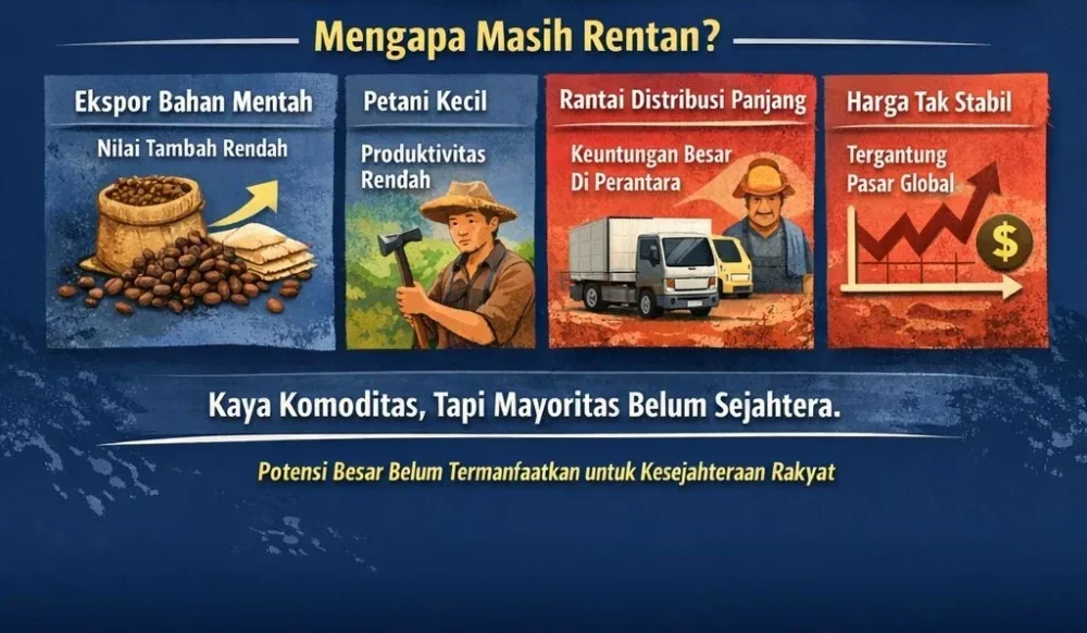 Paradoks Indonesia: Raksasa Komoditas Dunia yang Belum Sejahtera