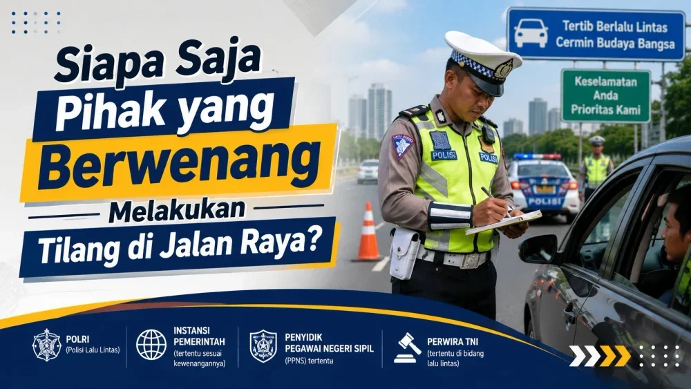 Siapa Saja Pihak yang Berwenang Melakukan Tilang di Jalan Raya? Biar Gak Kena Prank Oknum! ๐ฆ๐ฎ