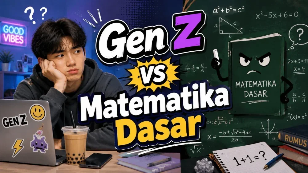 Gen Z Diejek Gak Bisa Ngitung: Beneran Tolol atau Otaknya Emang Lebih Canggih? 🧠💻
