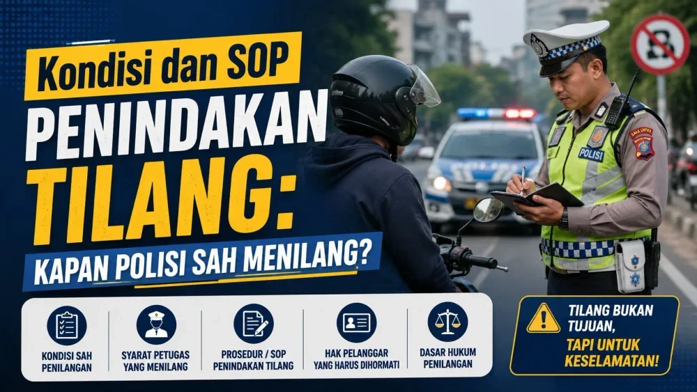 Kondisi dan SOP Penindakan Tilang: Kapan Polisi Boleh Menilang? ๐ฆ๐