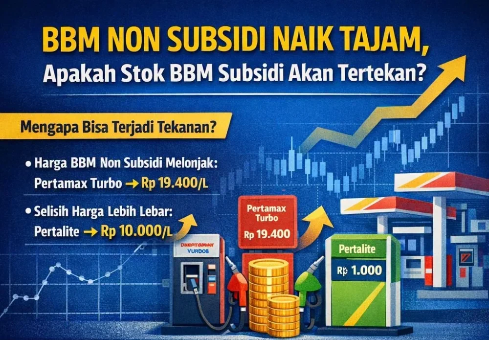 BBM Non Subsidi NAIK TAJAM, Apakah STOK BBM Subsidi Akan TERTEKAN?