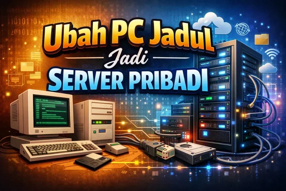 PC Jadul Jadi Server Pribadi