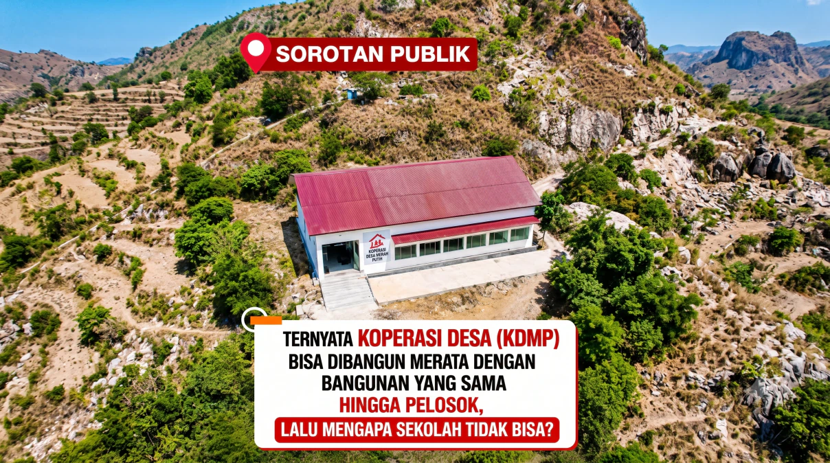 Koperasi Desa Bisa Dibangun Sukses di Pelosok, Mengapa Sekolah Tidak?
