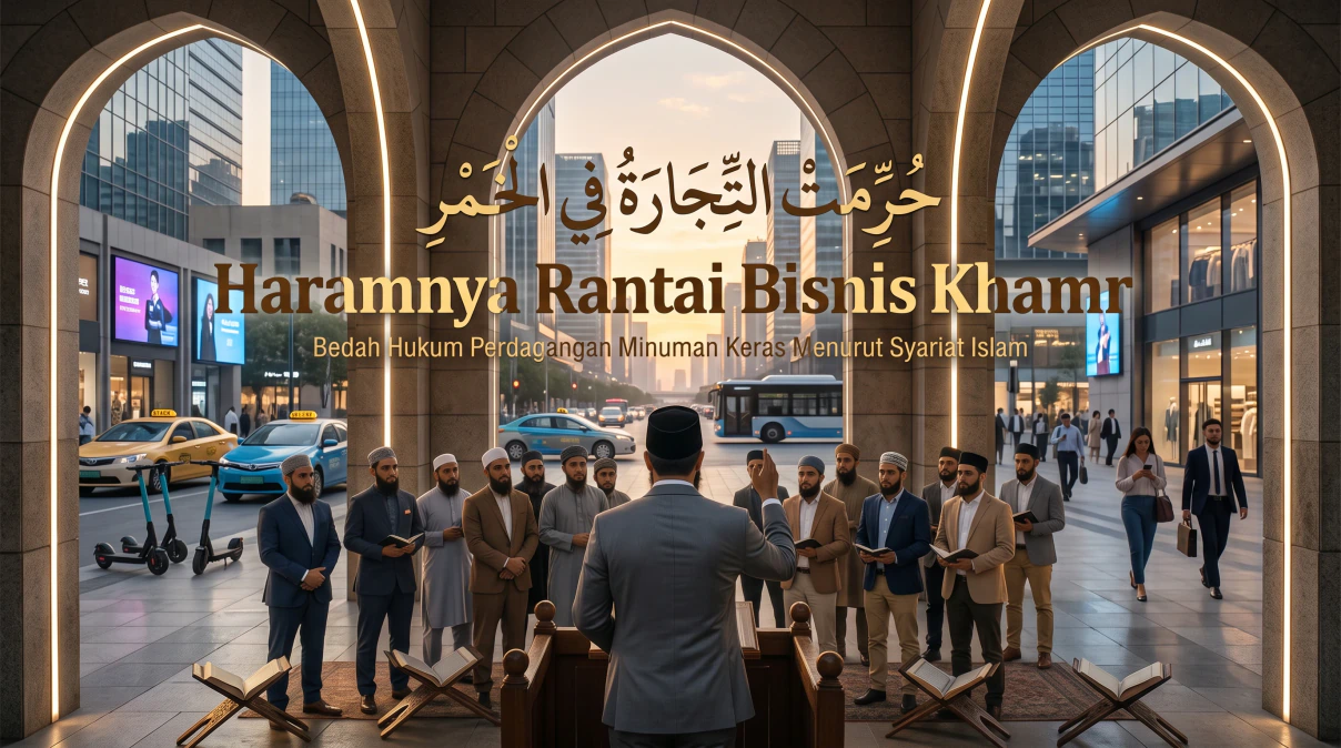 Membedah Hukum Perdagangan Khamr: Kenapa Semua Rantai Bisnisnya Haram?