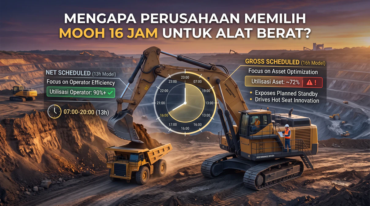 Mengapa Perusahaan Memilih MOOH 16 Jam untuk Alat Berat?