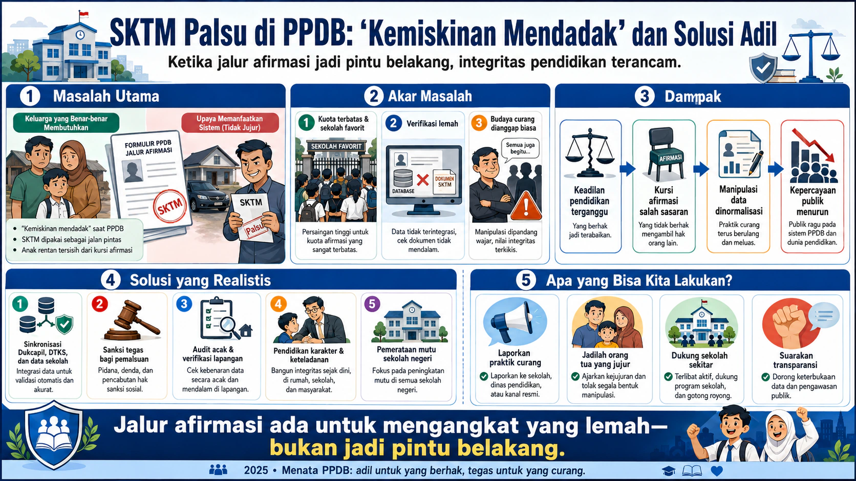 SKTM Palsu di PPDB: Kemiskinan Mendadak dan Solusi Adil