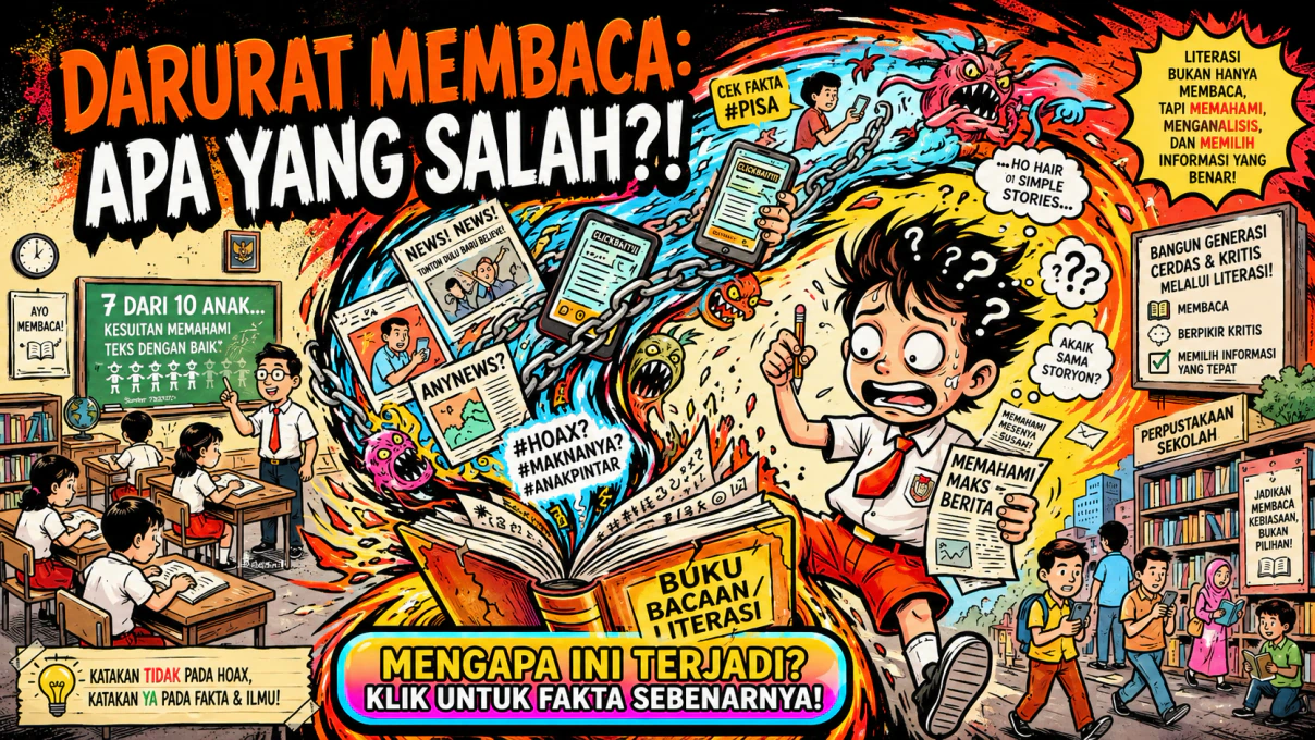 Indonesia Darurat Membaca? Memahami Kemampuan Anak di Era Informasi
