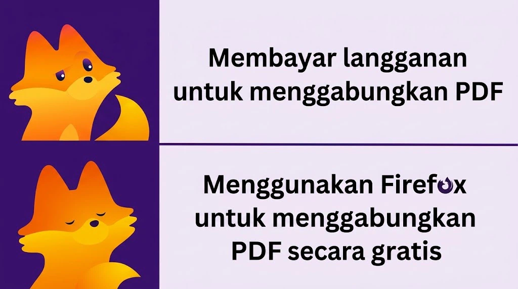 Firefox Bisa Merge PDF Gratis, Tapi Bukan di Android