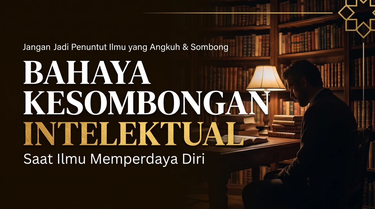 Bahaya Kesombongan Intelektual: Saat Ilmu Memperdaya Diri