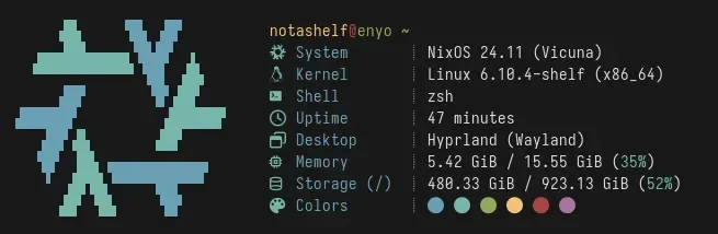 Microfetch: Fetch Tool Mikroskopis dan Sangat Cepat untuk NixOS