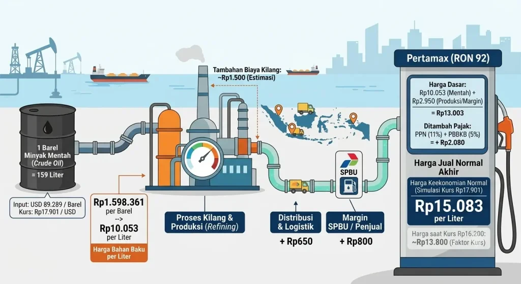 Anatomi Harga Pertamax dan Realitas Sektor Energi RI