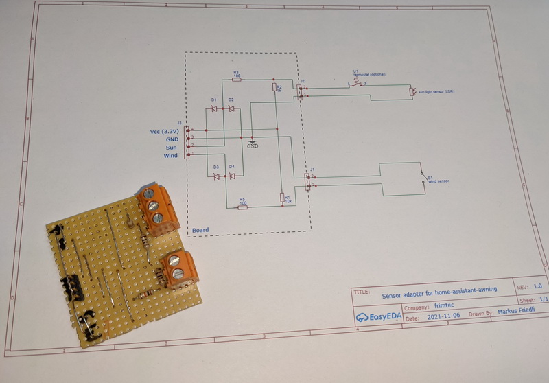 Sensor adapter board