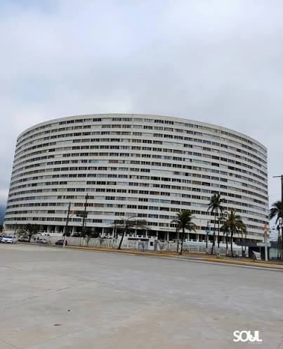 Vista de Peruíbe, cidade atendida pela CQV