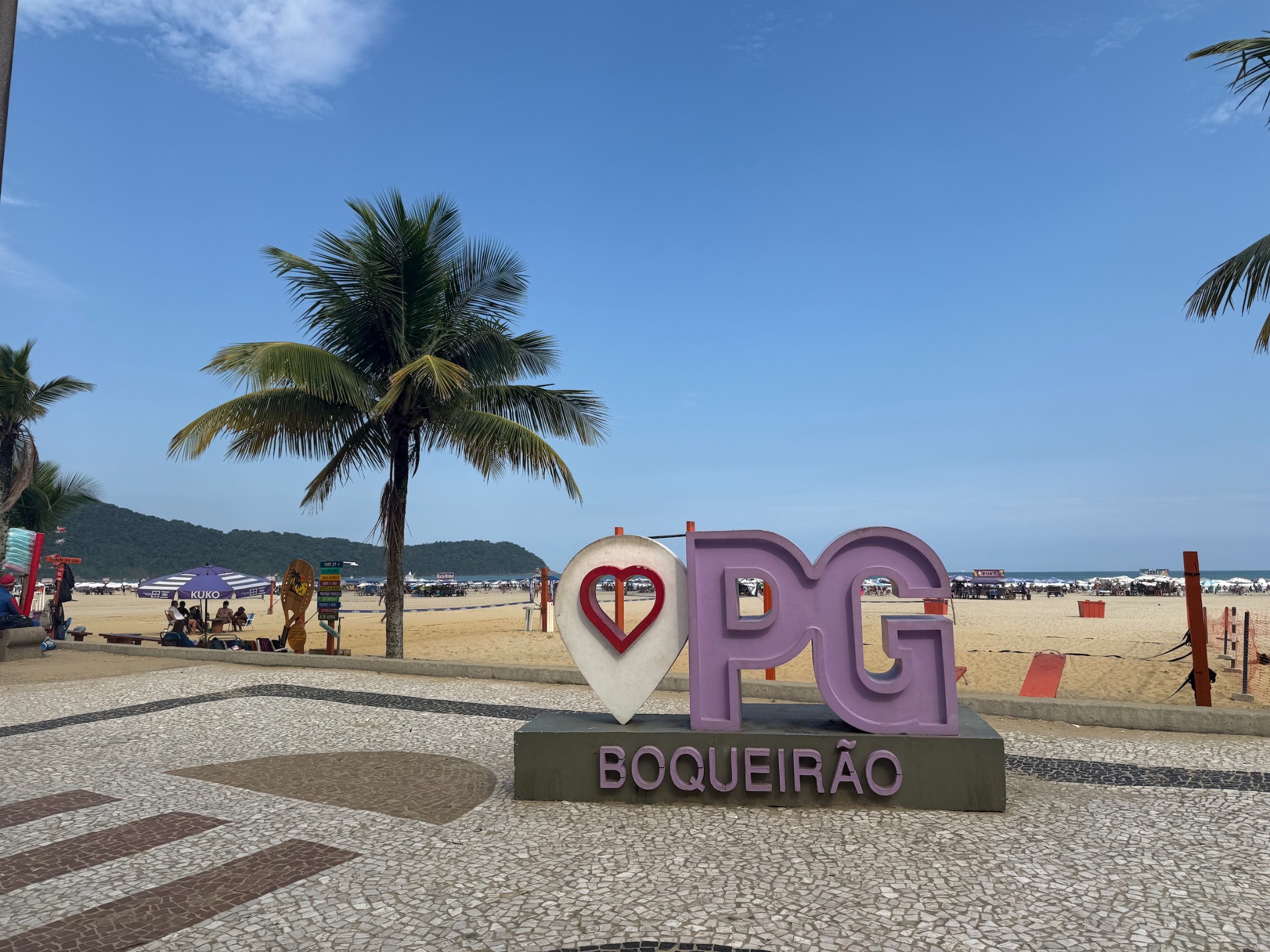 Vista de Praia Grande, cidade atendida pela CQV