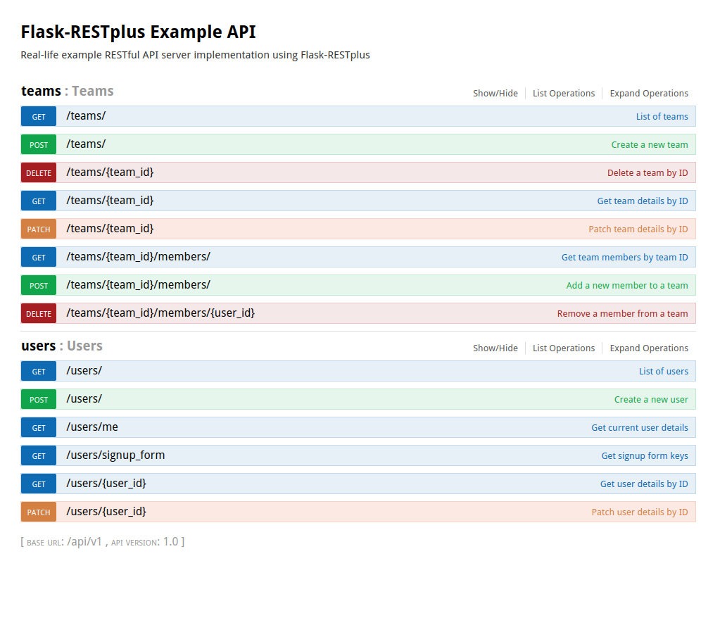 Api users get. Flask rest API. Flask_restful_Swagger. Flask Server. Flask API get image upload.