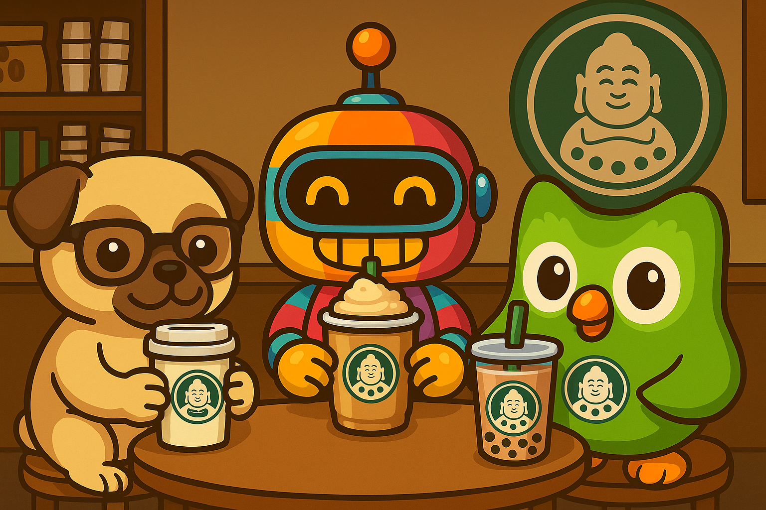 Café con amigos