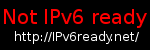 Not IPv6 ready