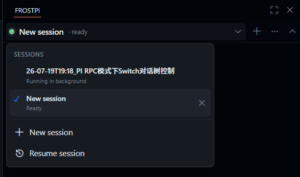 Multiple Pi sessions