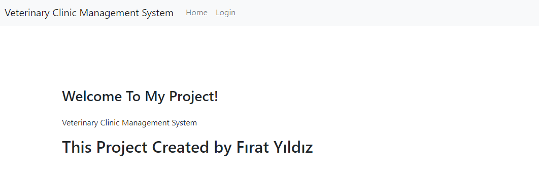 GitHub - frtyildiz/VeterinaryClinicManagementSystem · GitHub