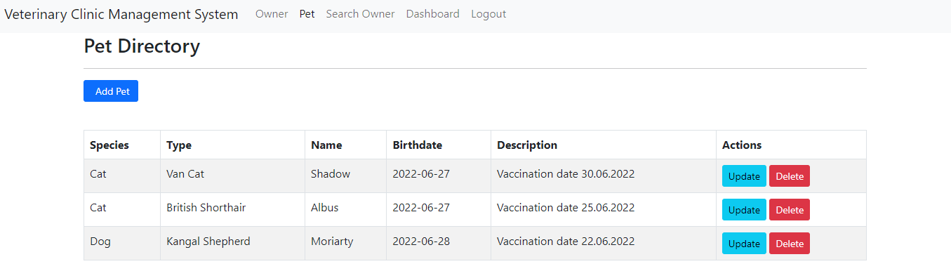 GitHub - frtyildiz/VeterinaryClinicManagementSystem · GitHub