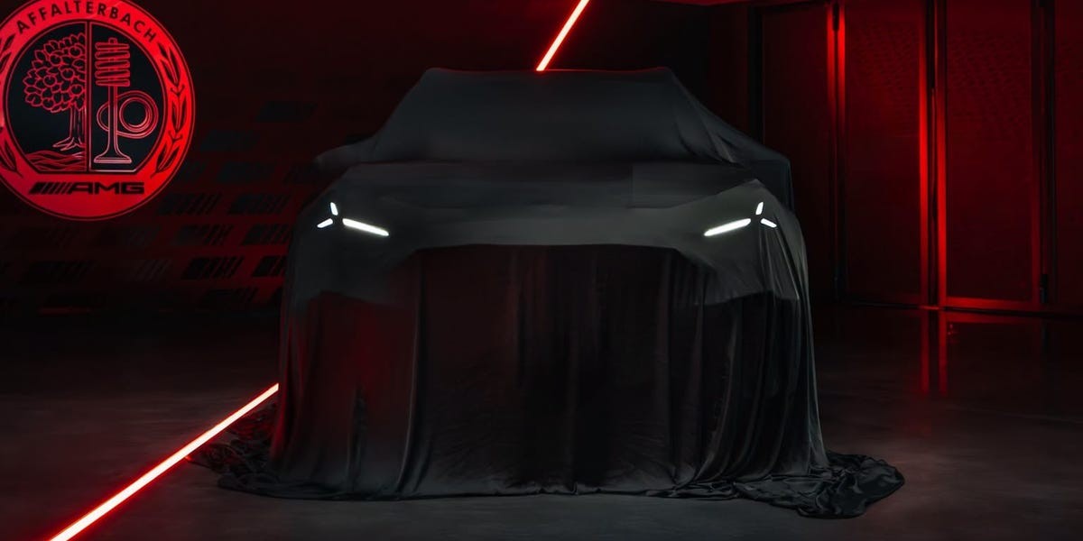 Mercedes-AMG electric SUV teaser
