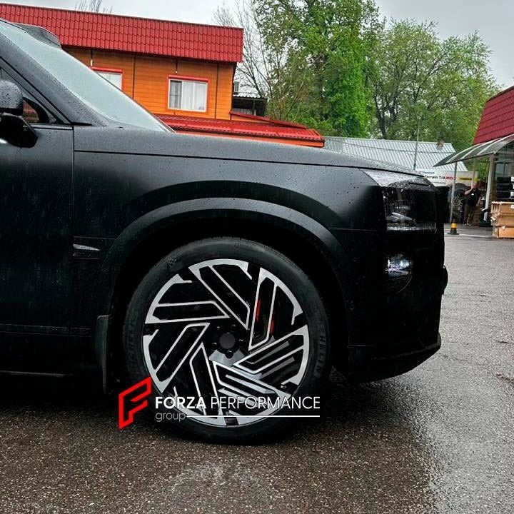 FORZA — кованые диски для Zeekr 9X, посадка вровень с аркой