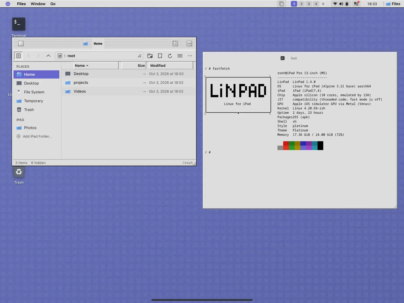 Platinum desktop