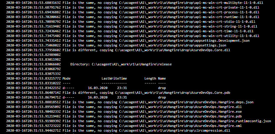 Sample Log