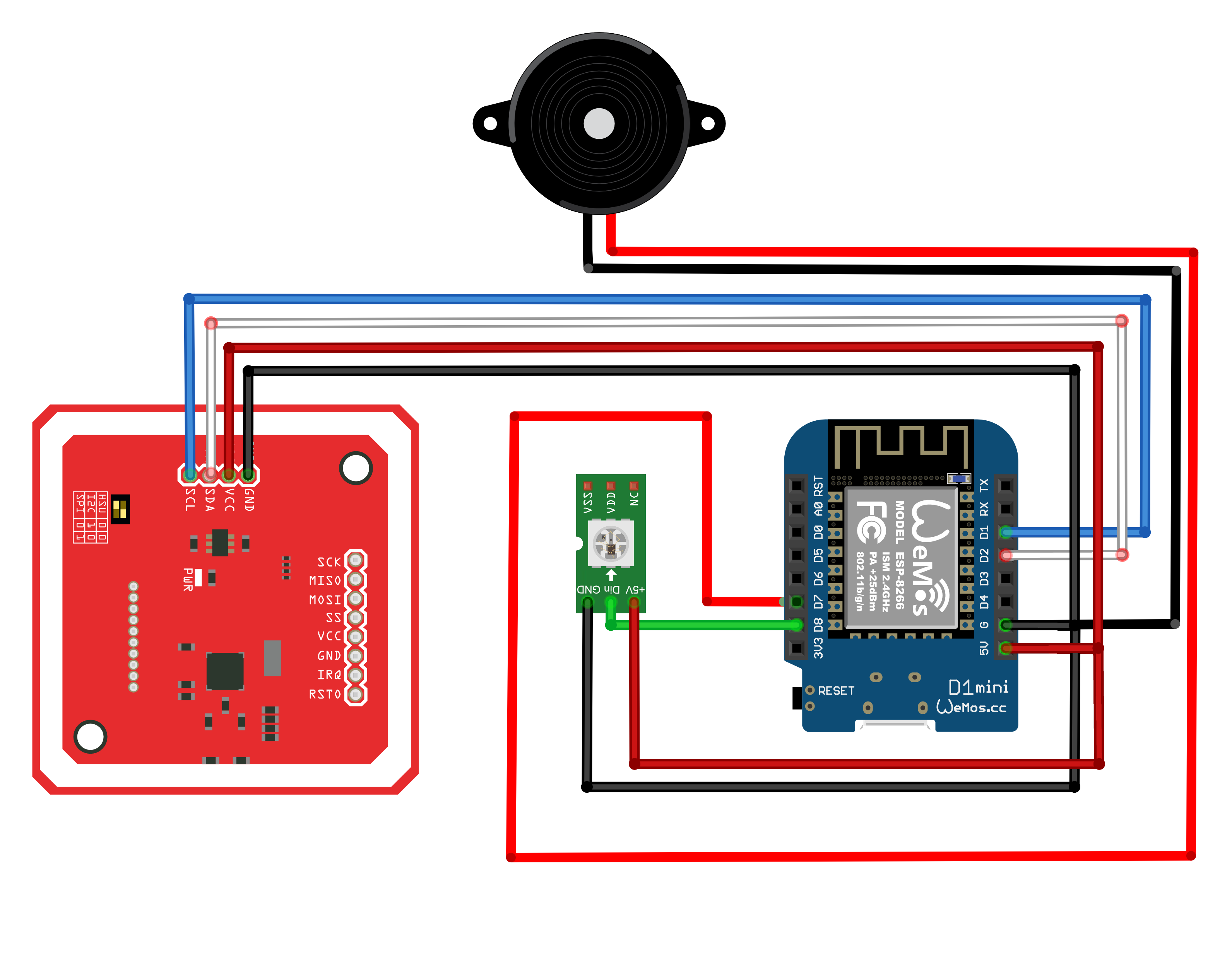 Photo of schematics