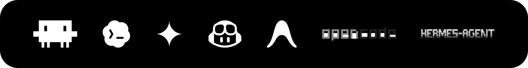 Supported agents: Claude Code, Codex, Gemini, GitHub Copilot, Antigravity, OpenCode, Hermes