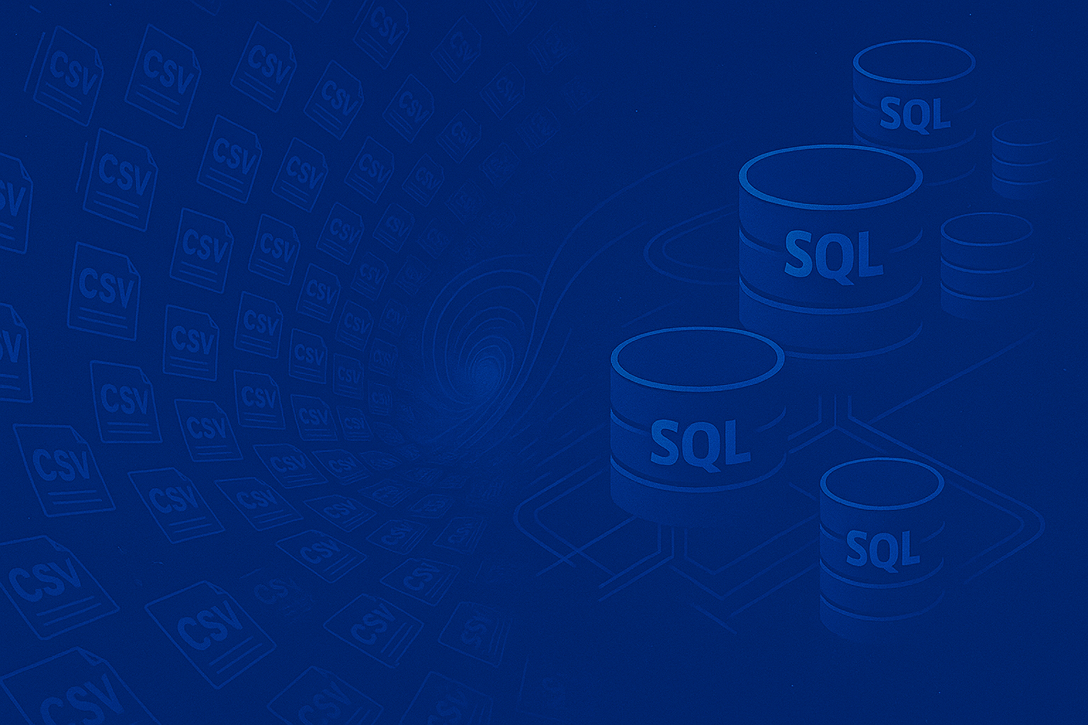 CSV to SQL Cover Image
