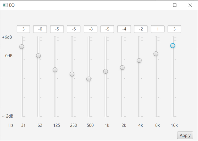 equalizer