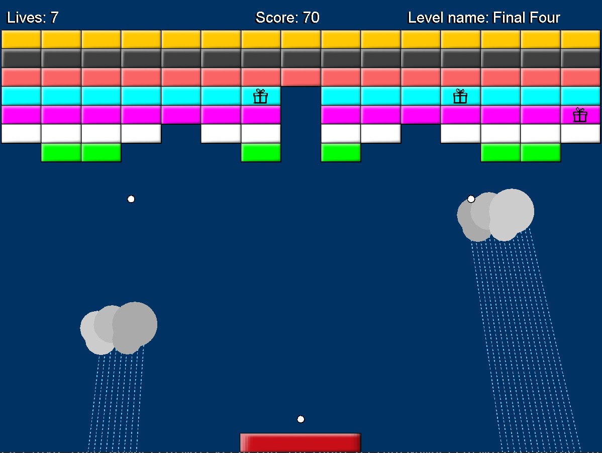 Arkanoid Game Screenshot