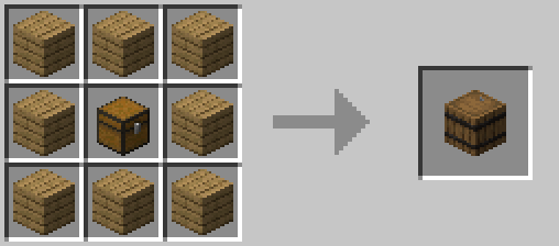 Crafting recipe