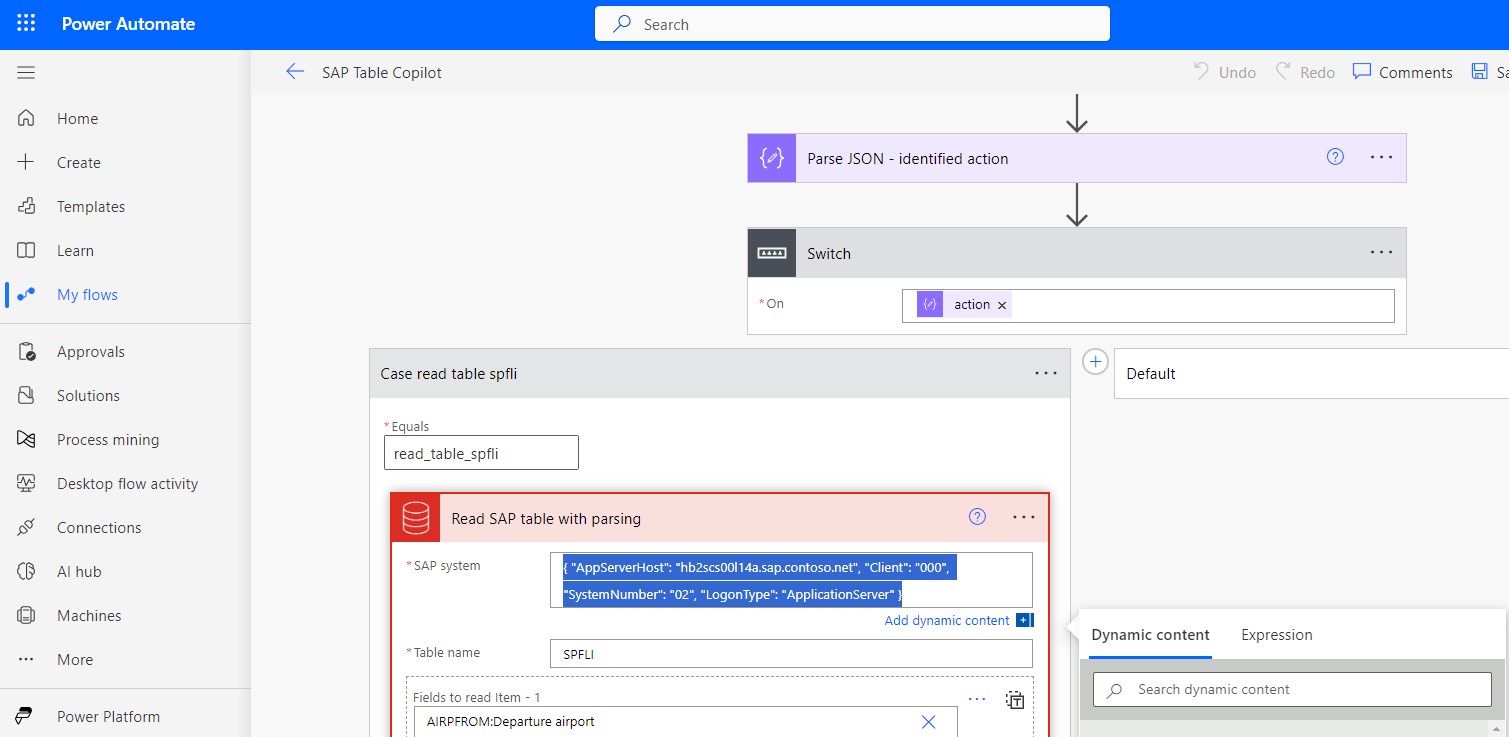 SAP ERP Connection Reference