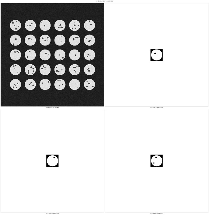 Matching Full 2-D Inspection to Sampled 3-D Inspection — A Grid Overlaps Itself