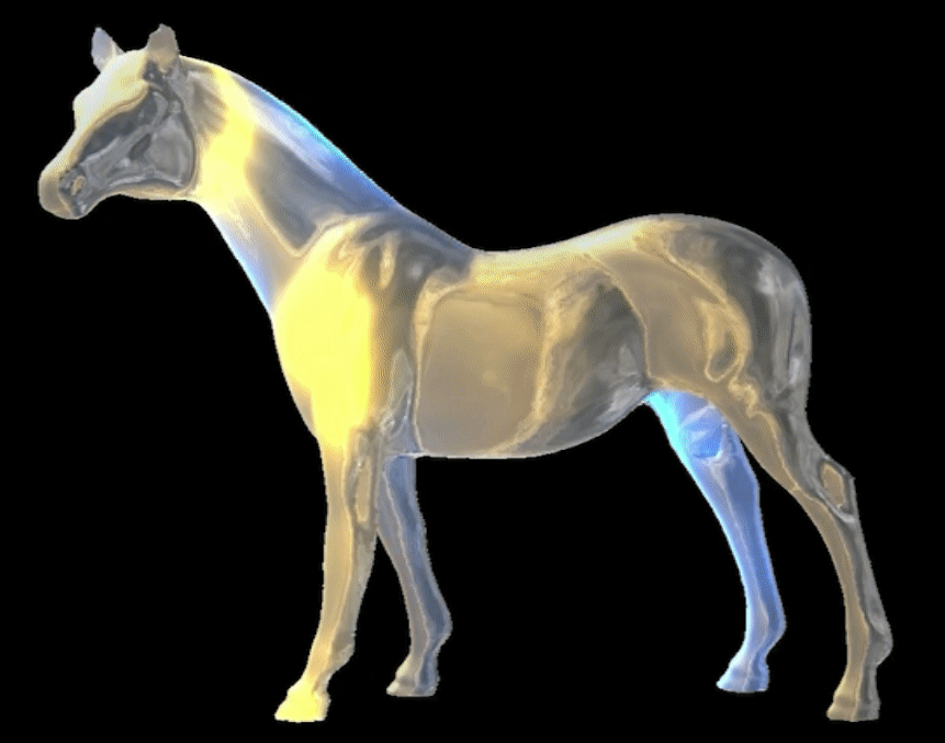 shaders horse