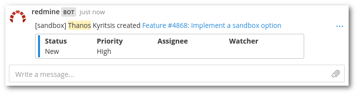 GitHub - furylynx/redmine_rocketchat: Rocket.chat notification plugin ...