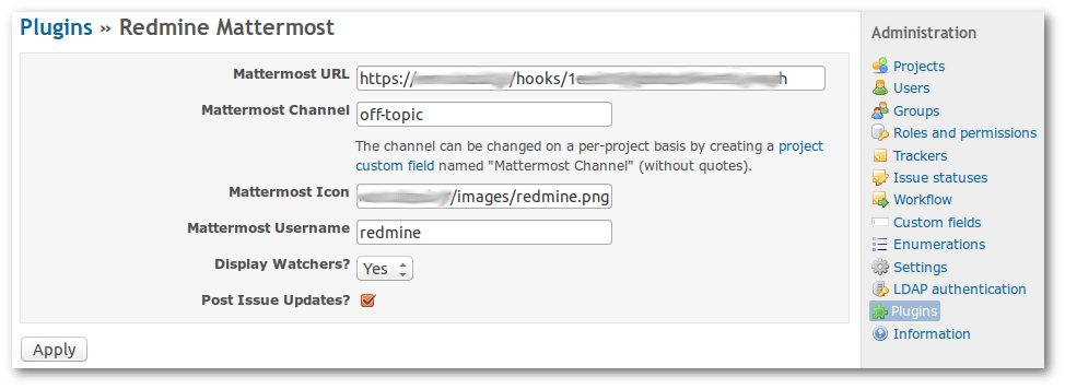 GitHub - furylynx/redmine_rocketchat: Rocket.chat notification plugin ...