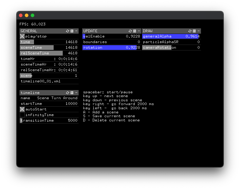 Screenshot eaxmpleScene