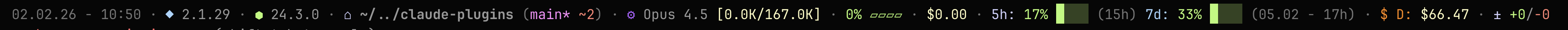 Statusline
