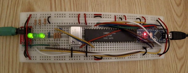 YM2149 driven by Arduino Nano V2