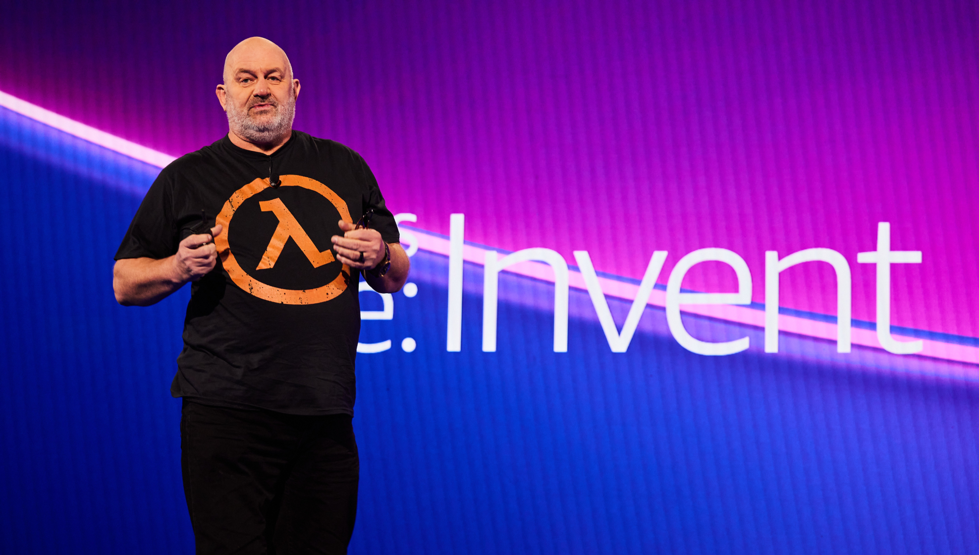 Dr. Werner in AWS re:Invent 2022