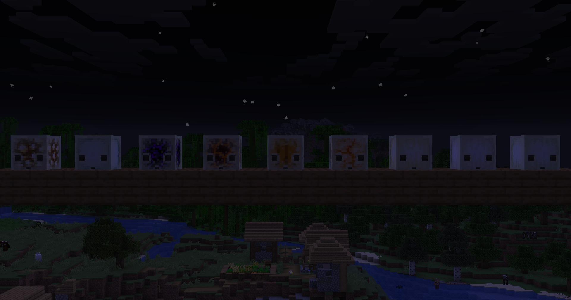 No light emitted by Sulfur cubes without Sulfur Cubes+