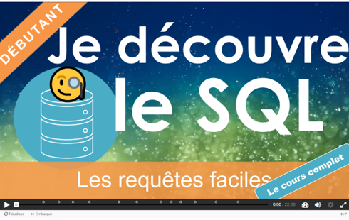 sql découverte