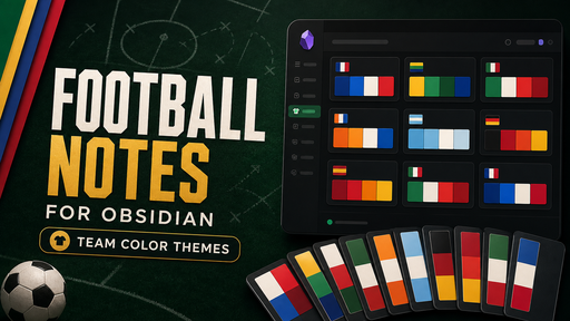 Football Notes theme cover