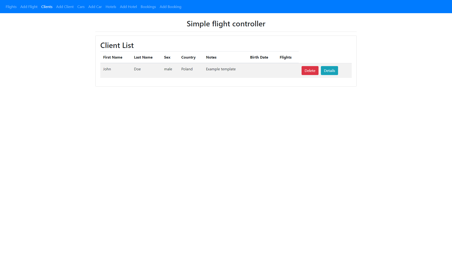 GitHub - fyv1/FlightManager: App using Spring Boot, Hibernate and ...