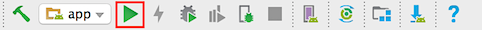 Android Studio Run Button