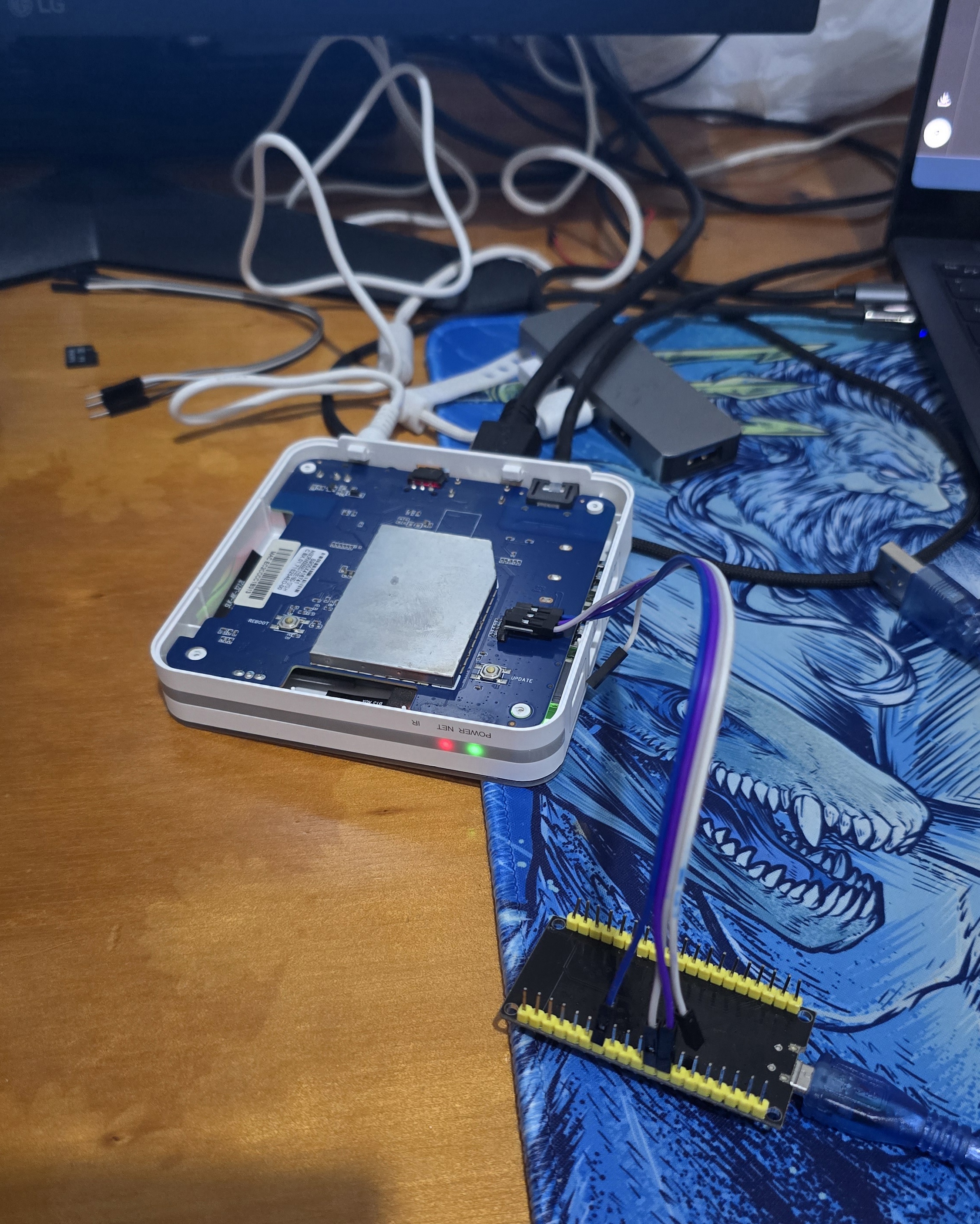 Setup ESP32 conectado